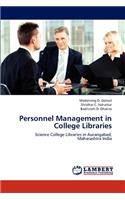 Personnel Management in College Libraries