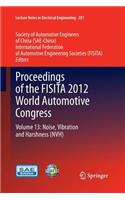 Proceedings of the Fisita 2012 World Automotive Congress