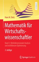 Mathematik Für Wirtschaftswissenschaftler