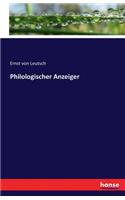 Philologischer Anzeiger: (German)