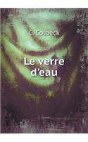 Le verre d'eau