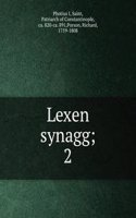 Lexen synagg