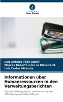 Informationen über Humanressourcen in den Verwaltungsberichten