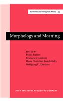 Morphology and Meaning