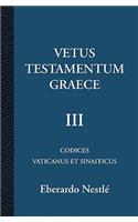 Vetus Testamentum Graece III 3/3