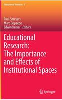 Educational Research: The Importance and Effects of Institutional Spaces