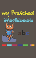 my Preschool Workbook abc