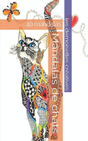 Mandalas de chats: 40 mandalas