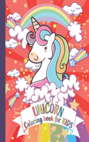 Unicorn coloring book for kids