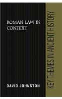 Roman Law in Context