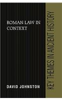 Roman Law in Context