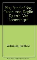 Pkg: Fund of Nsg, Tabers 21st, Deglin Dg 12th, Van Leeuwen 3rd