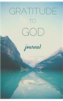 Gratitude to God Journal