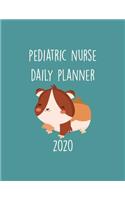 Pediatric Nurse Daily Planner 2020: Monthly Weekly Daily Scheduler Calendar - Journal Notebook Organizer For Ped Nurses