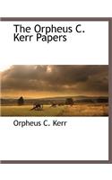 The Orpheus C. Kerr Papers