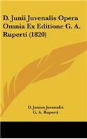 D. Junii Juvenalis Opera Omnia Ex Editione G. A. Ruperti (1820)