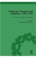 Trials for Treason and Sedition, 1792-1794, Part II Vol 8