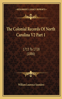 Colonial Records Of North Carolina V2 Part 1