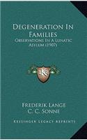 Degeneration In Families