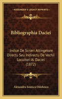 Bibliographia Daciei