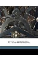 Official Handbook ..