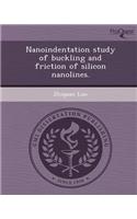 Nanoindentation Study of Buckling and Friction of Silicon Nanolines