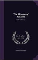 The Mission of Judaism