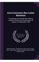 Acta Conventus Neo-Latini Bariensis