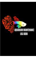Aquarium Maintenance Log Book
