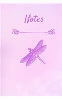 Notes: Dragonfly Dreams And Flower Journal