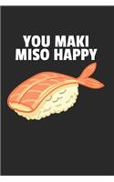Sushi Notizbuch
