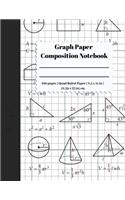 Graph Paper Composition Notebook: 5 Squares Per Inch / Graph Paper Quad Rule 5x5 / 8.5 x 11 / Bound Comp Notebook(17 Paper Composition Notebook)