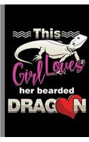 This Girl Loves Her Bearded Dragon