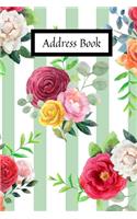 Address Book: Alphabetical Address Organizer Journal Notebook for contact (Address Books) Paperback