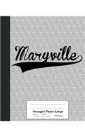 Hexagon Paper Large: MARYVILLE Notebook(3309 Weezag Hexagon Paper Large Notebook)