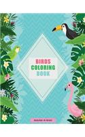 Birds Coloring Book