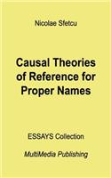 Causal Theories of Reference for Proper Names