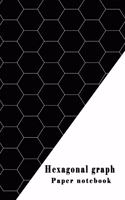 hexagonal graph paper notebook