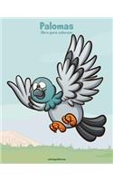 Palomas libro para colorear