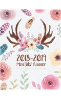 2018-2019 Monthly Planner