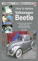 How to Restore Volkswagen Beetle: Your Step-By-Step Illustrated Guide to Body, Trim & Mechanical Restoration All Models 1953 to 2003(Enthusiast'S Restoration Manual)