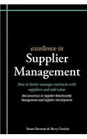Excellence in Supplier Management