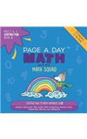 Page a Day Math Subtraction Book 8: Subtracting 8 from the Numbers 8-20