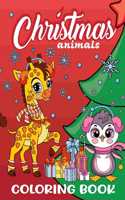 Christmas Animals Coloring Book for Kids