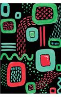 Journal Notebook Colorful Abstract Pattern 4