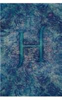 Monogram H Notebook