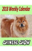 2018 Weekly Calendar Chinese Chow