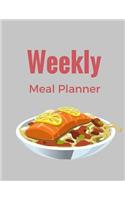 Weekly Meal Planner: This Meal Planner Has Numerous Benefits! It Doesn't Lock You Into a Boring Routine 8.5x11 Inch