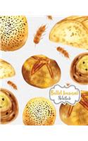 Bullet Journal Notebook: Cute Sweets & Food Drawing Cover: Notebook Dot-Grid: Bullet Journal Notebook for Journaling, Doodling, Creative Writing, School Notes, and Capturing