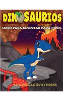 DINOSAURIOS Libro para colorear para niños